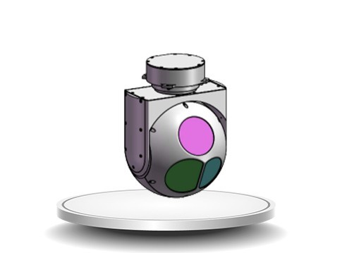 S180TA two axis four frame three light pod