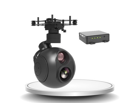 TX130DA-GN-35 Three axis dual light pod