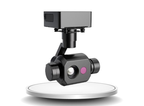 W135 miniature three-axis two optical inertial image stabilization guidance pod